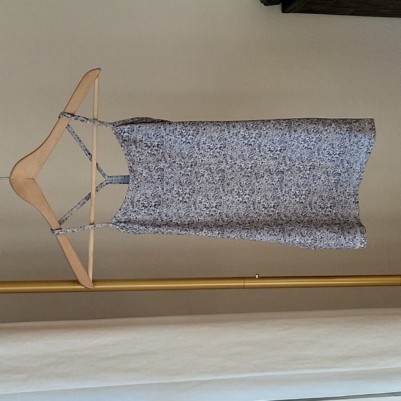 Lululemon Athletica Yoga Power Y Tank Silver Gray Size 4 - Picture 2 of 10